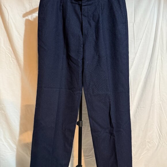 Yves Saint Laurent "Power Suit" style pinstripe jacket 100% wool 40R 36w - Picture 7 of 13